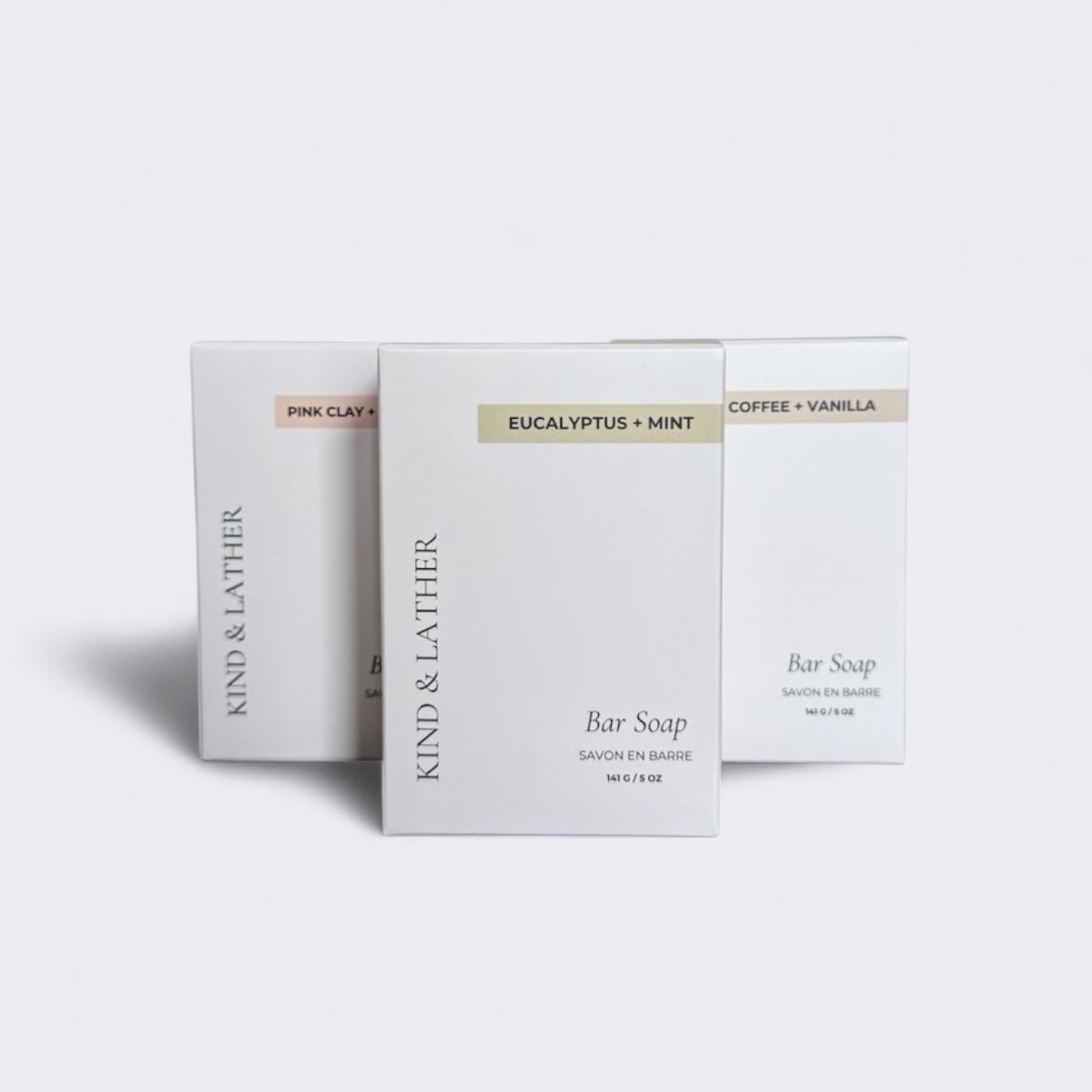 Natural Soap Bar Trio