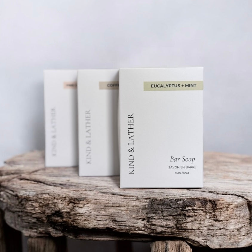 Natural Soap Bar Trio