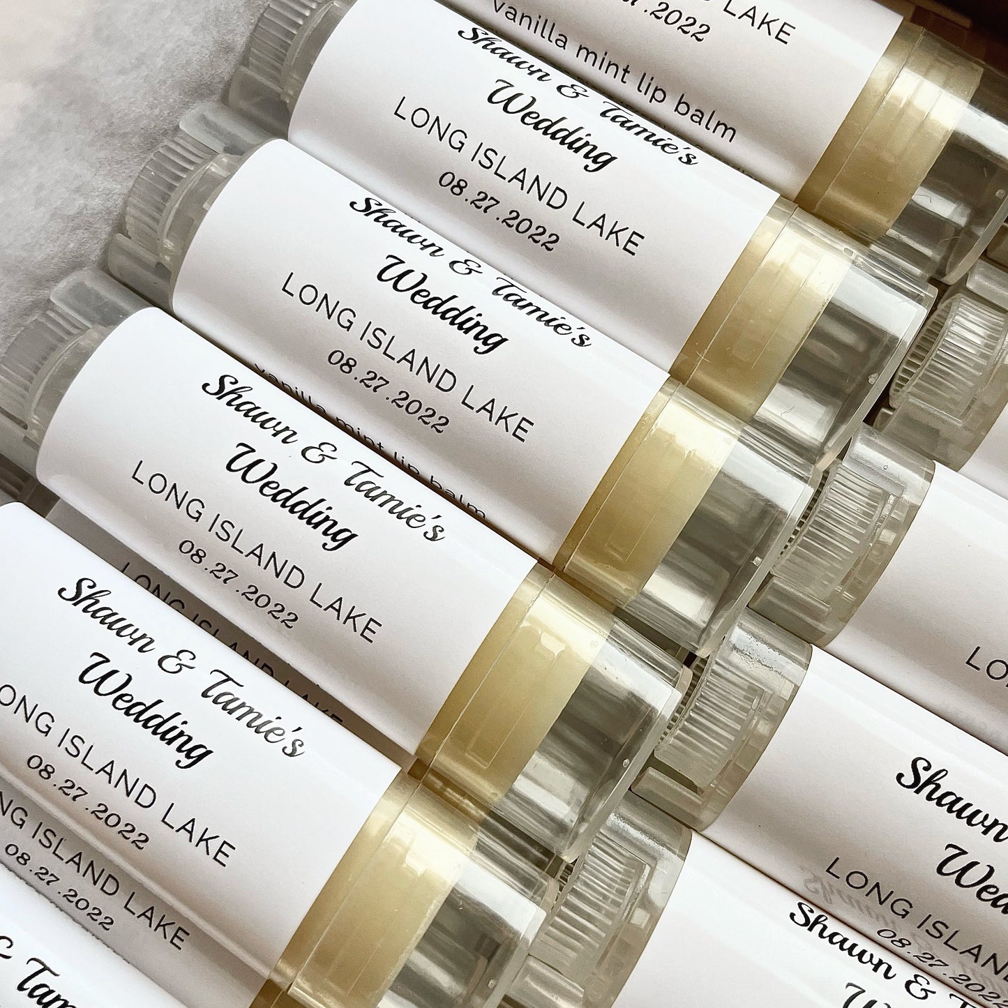 Personalized Lip Balm Favours